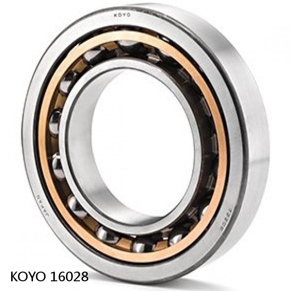 16028 KOYO Single-row deep groove ball bearings