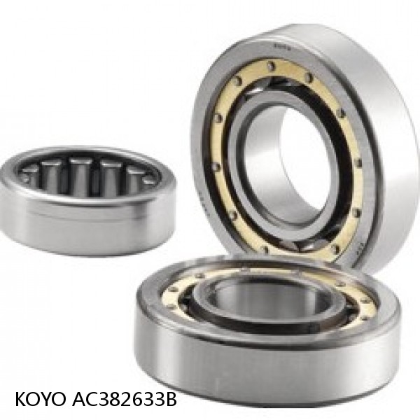 AC382633B KOYO Single-row, matched pair angular contact ball bearings