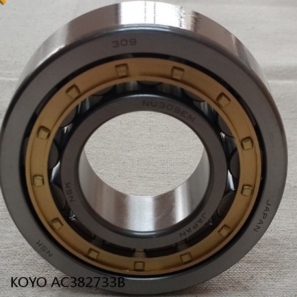 AC382733B KOYO Single-row, matched pair angular contact ball bearings