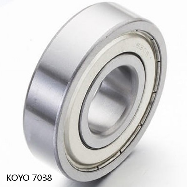 7038 KOYO Single-row, matched pair angular contact ball bearings