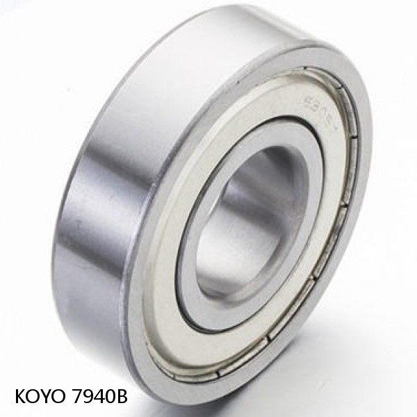 7940B KOYO Single-row, matched pair angular contact ball bearings