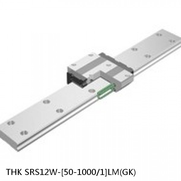 SRS12W-[50-1000/1]LM(GK) THK Miniature Linear Guide Interchangeable SRS Series