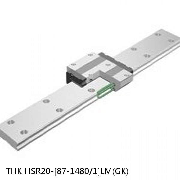 HSR20-[87-1480/1]LM(GK) THK Linear Guide (Rail Only) Standard Grade Interchangeable HSR Series