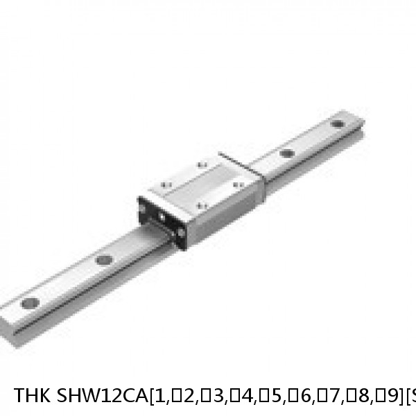 SHW12CA[1,​2,​3,​4,​5,​6,​7,​8,​9][SS,​SSHH,​UU]C1M+[38-1000/1]LM THK Linear Guide Caged Ball Wide Rail SHW Accuracy and Preload Selectable