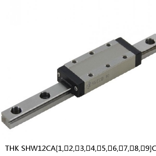 SHW12CA[1,​2,​3,​4,​5,​6,​7,​8,​9]C1M+[38-1000/1]LM THK Linear Guide Caged Ball Wide Rail SHW Accuracy and Preload Selectable