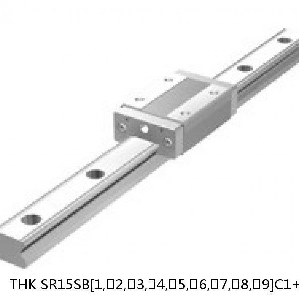 SR15SB[1,​2,​3,​4,​5,​6,​7,​8,​9]C1+[47-3000/1]L[H,​P,​SP,​UP] THK Radial Load Linear Guide Accuracy and Preload Selectable SR Series