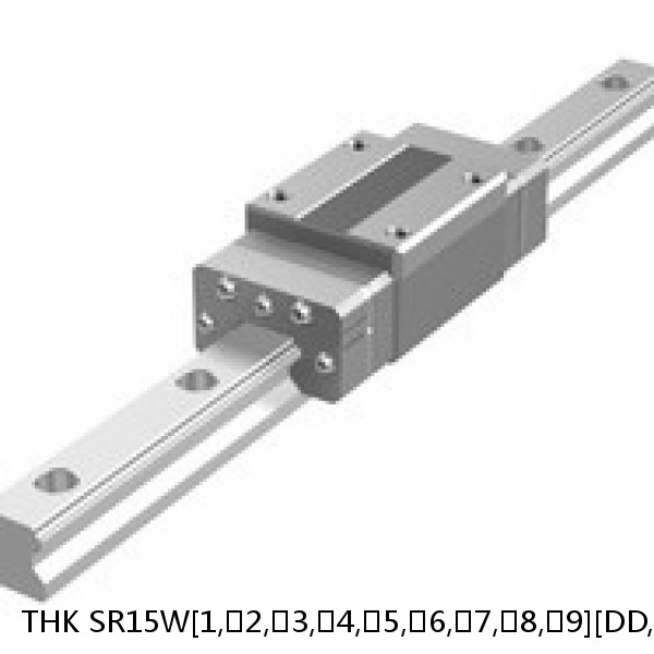 SR15W[1,​2,​3,​4,​5,​6,​7,​8,​9][DD,​KK,​LL,​RR,​SS,​UU]C1+[64-3000/1]L THK Radial Load Linear Guide Accuracy and Preload Selectable SR Series