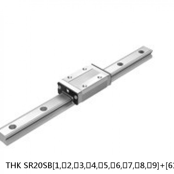 SR20SB[1,​2,​3,​4,​5,​6,​7,​8,​9]+[61-3000/1]L THK Radial Load Linear Guide Accuracy and Preload Selectable SR Series