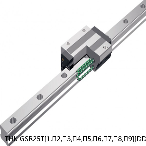 GSR25T[1,​2,​3,​4,​5,​6,​7,​8,​9][DD,​KK,​SS,​UU,​ZZ]+[82-2004/1]LHR THK Linear Guide Rail with Rack Gear Model GSR-R