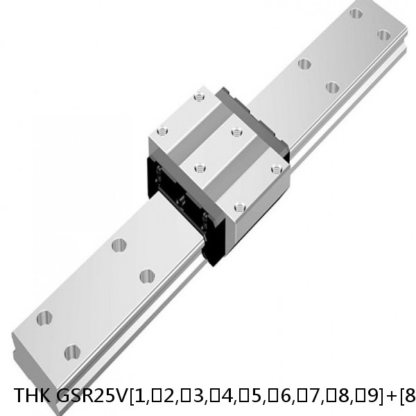 GSR25V[1,​2,​3,​4,​5,​6,​7,​8,​9]+[82-2004/1]LHR THK Linear Guide Rail with Rack Gear Model GSR-R