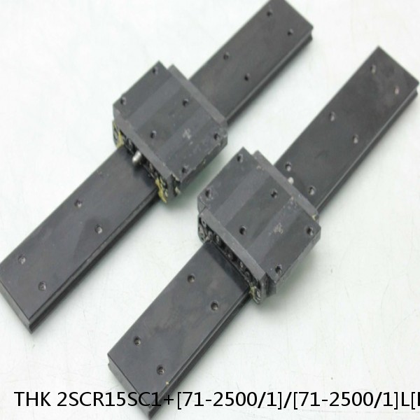 2SCR15SC1+[71-2500/1]/[71-2500/1]L[P,​SP,​UP] THK Caged-Ball Cross Rail Linear Motion Guide Set