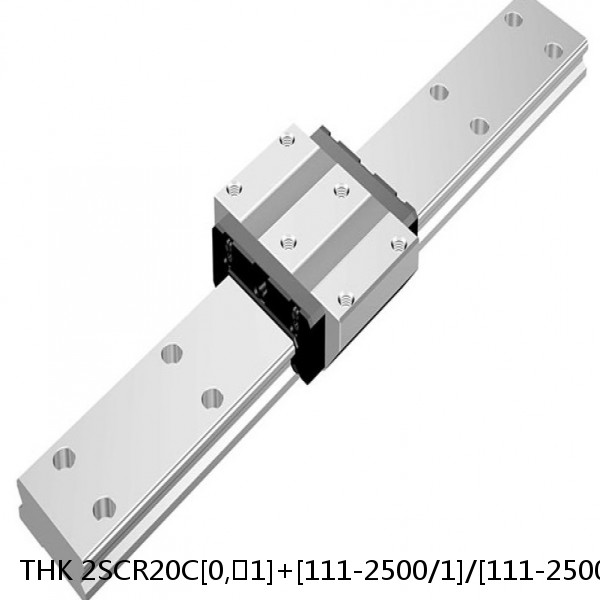 2SCR20C[0,​1]+[111-2500/1]/[111-2500/1]L[P,​SP,​UP] THK Caged-Ball Cross Rail Linear Motion Guide Set