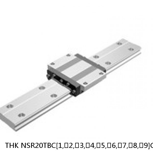 NSR20TBC[1,​2,​3,​4,​5,​6,​7,​8,​9]C[0,​1]+[68-2200/1]L THK Self-Aligning Linear Guide Accuracy and Preload Selectable NSR-TBC Series