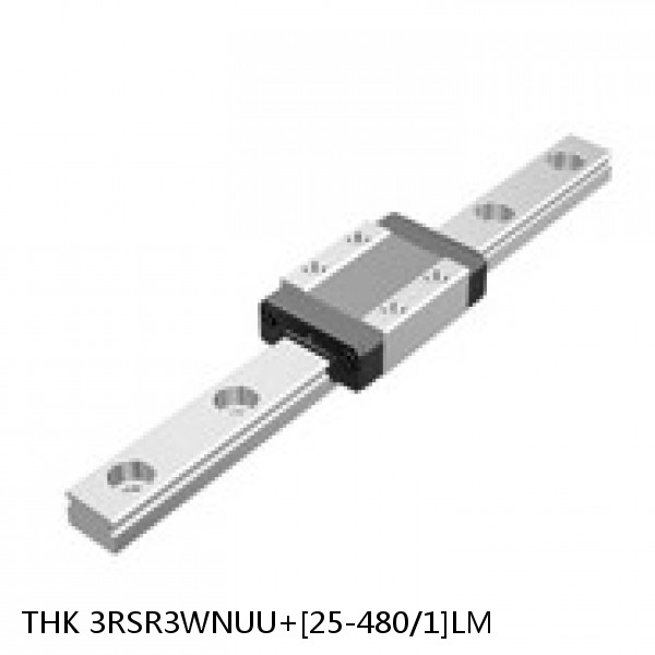 3RSR3WNUU+[25-480/1]LM THK Miniature Linear Guide Full Ball RSR Series