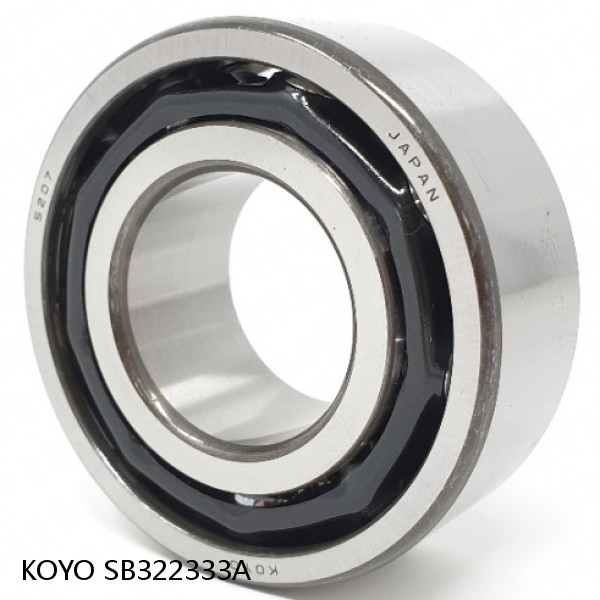 SB322333A KOYO Single-row deep groove ball bearings