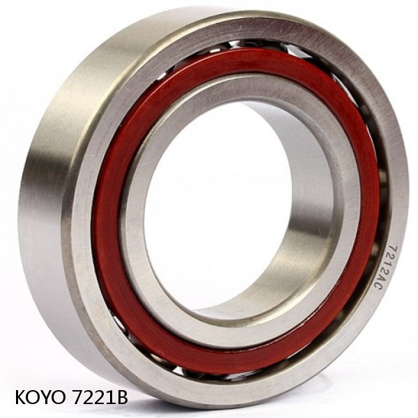 7221B KOYO Single-row, matched pair angular contact ball bearings