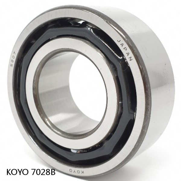 7028B KOYO Single-row, matched pair angular contact ball bearings