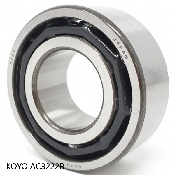 AC3222B KOYO Single-row, matched pair angular contact ball bearings