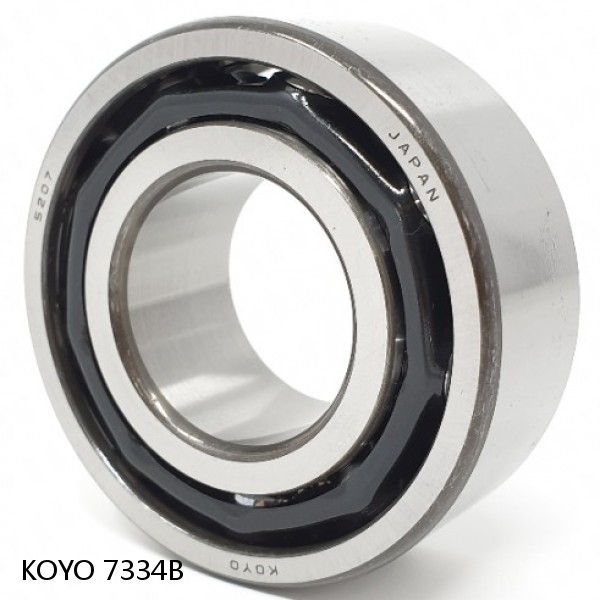 7334B KOYO Single-row, matched pair angular contact ball bearings