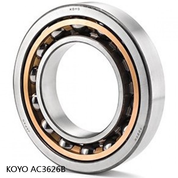 AC3626B KOYO Single-row, matched pair angular contact ball bearings