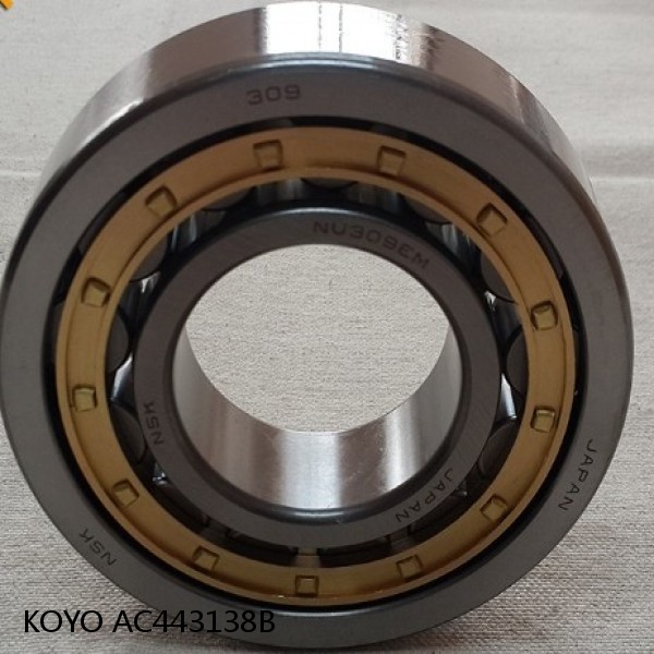 AC443138B KOYO Single-row, matched pair angular contact ball bearings