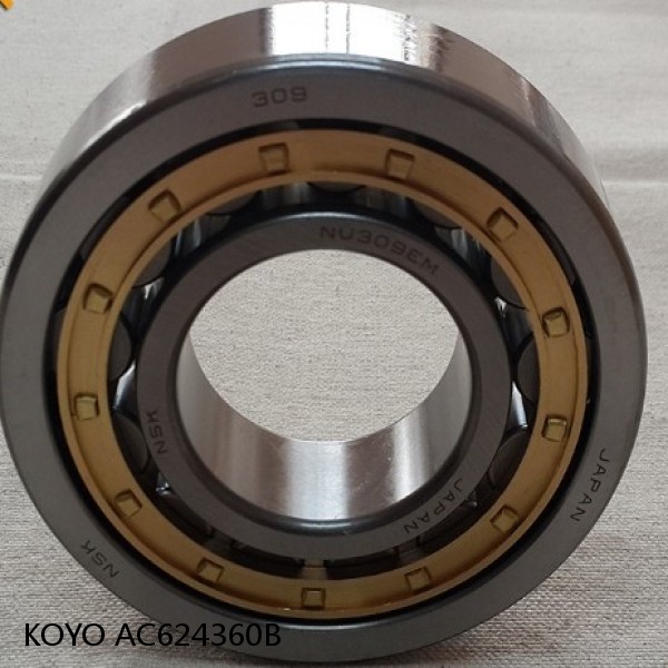 AC624360B KOYO Single-row, matched pair angular contact ball bearings