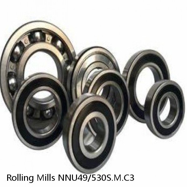 NNU49/530S.M.C3 Rolling Mills Sealed spherical roller bearings continuous casting plants