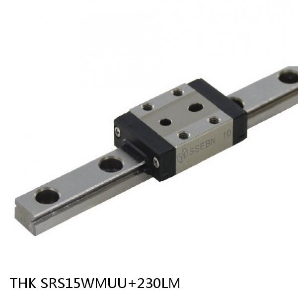 SRS15WMUU+230LM THK Miniature Linear Guide Stocked Sizes Standard and Wide Standard Grade SRS Series
