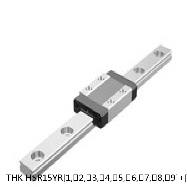 HSR15YR[1,​2,​3,​4,​5,​6,​7,​8,​9]+[64-3000/1]L[H,​P,​SP,​UP] THK Standard Linear Guide Accuracy and Preload Selectable HSR Series