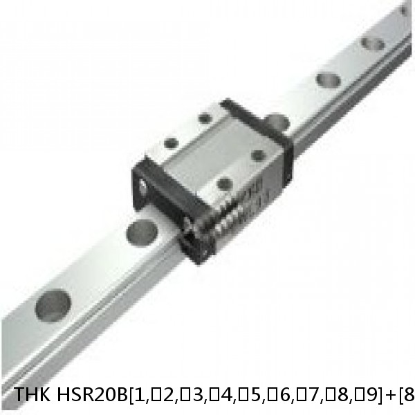 HSR20B[1,​2,​3,​4,​5,​6,​7,​8,​9]+[87-3000/1]L THK Standard Linear Guide Accuracy and Preload Selectable HSR Series