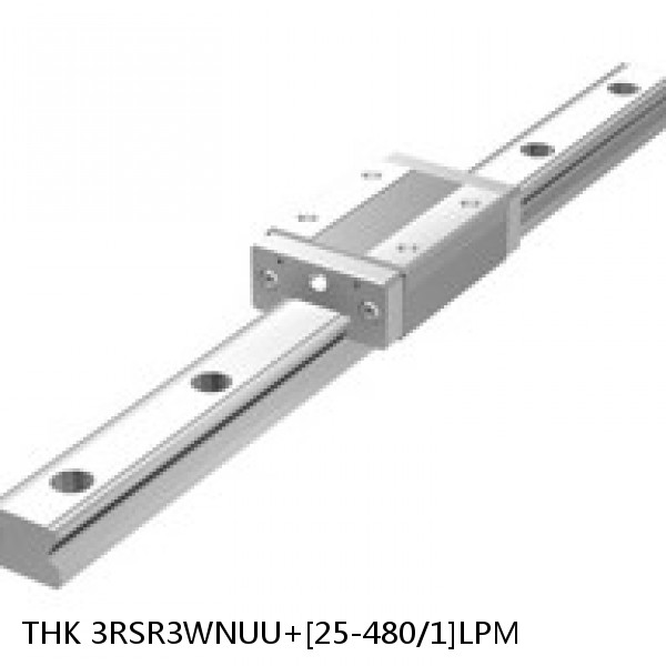 3RSR3WNUU+[25-480/1]LPM THK Miniature Linear Guide Full Ball RSR Series