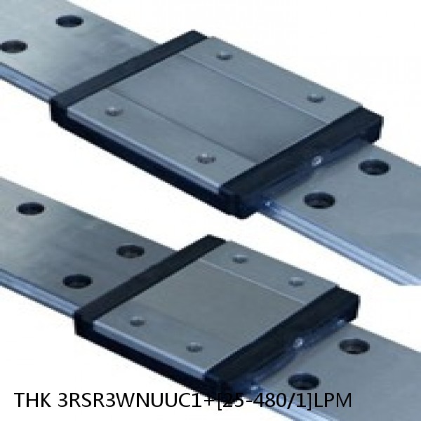 3RSR3WNUUC1+[25-480/1]LPM THK Miniature Linear Guide Full Ball RSR Series