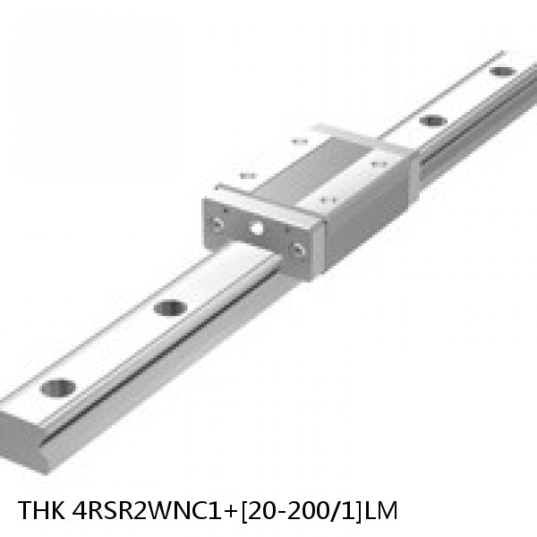 4RSR2WNC1+[20-200/1]LM THK Miniature Linear Guide Full Ball RSR Series