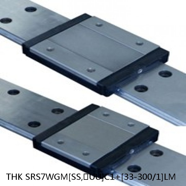 SRS7WGM[SS,​UU]C1+[33-300/1]LM THK Miniature Linear Guide Full Ball SRS-G Accuracy and Preload Selectable