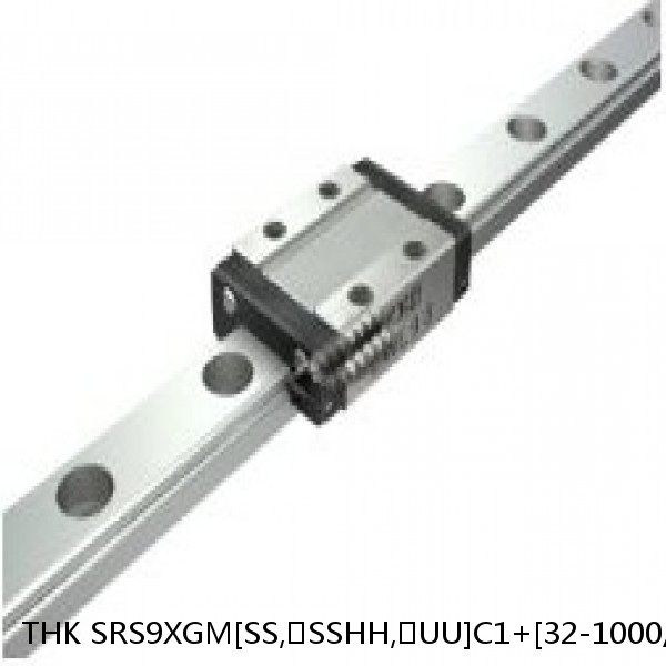 SRS9XGM[SS,​SSHH,​UU]C1+[32-1000/1]LM THK Miniature Linear Guide Full Ball SRS-G Accuracy and Preload Selectable