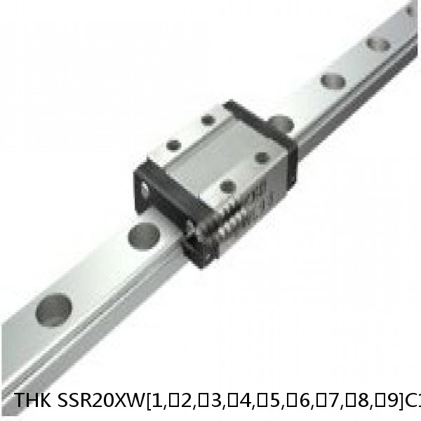 SSR20XW[1,​2,​3,​4,​5,​6,​7,​8,​9]C1M+[80-1480/1]L[H,​P,​SP,​UP]M THK Linear Guide Caged Ball Radial SSR Accuracy and Preload Selectable